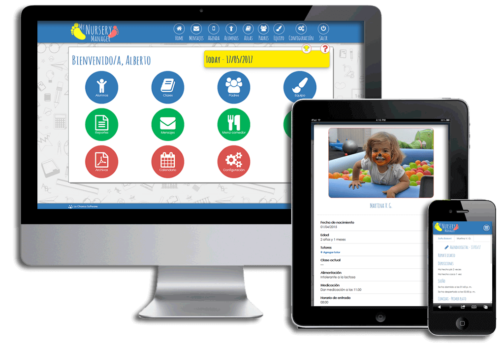 El mejor software para las guarderías