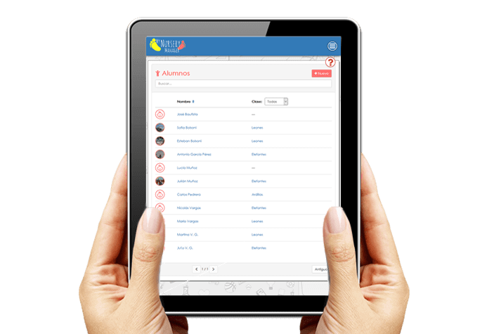 Herramienta para la gestión de escuelas infantiles