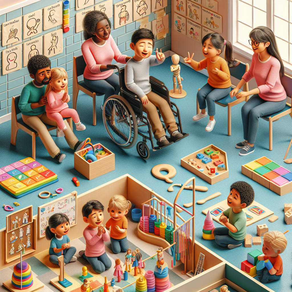 Cómo integrar a los niños con necesidades especiales en la guardería